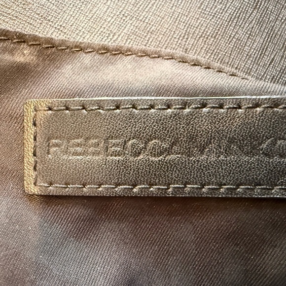 EUC!!♥️ Rebecca Minkoff Avery Saffiano Leather Black Chain Crossbody Bag - Picture 6 of 9